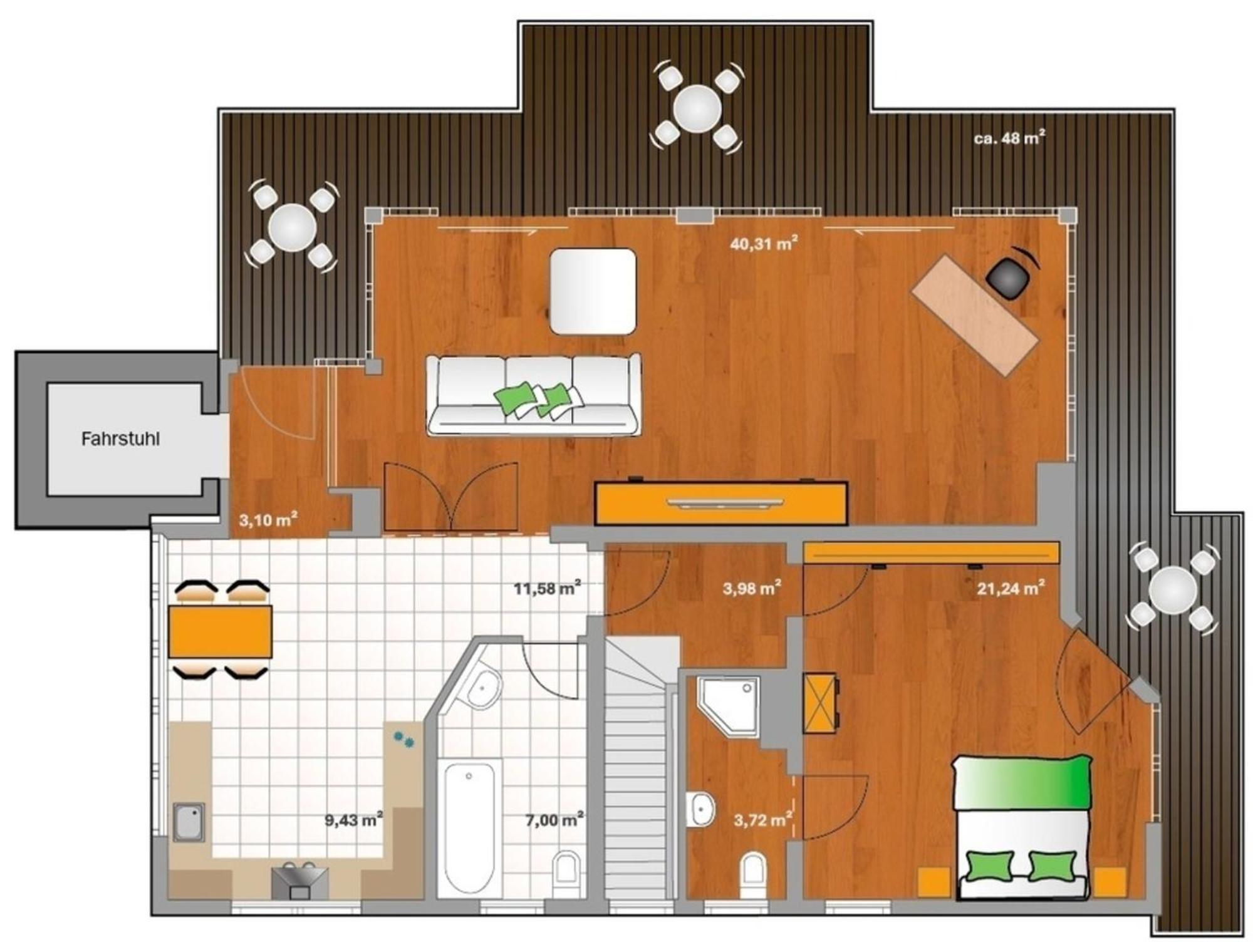 Ancora Marina Haus 2 Penthouse Leilighet Neustadt in Holstein Eksteriør bilde